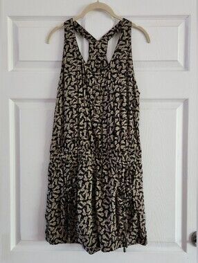 Sleeveless Cat Printed Romper, Jumsuit, Comfortable Fit. Size M, NWT